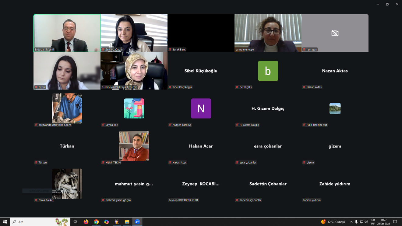 Yurt Dışında Lisansüstü Eğitim Fırsatları Toplantısı Online Olarak Gerçekleştirdi